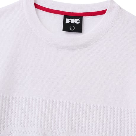 FTC | FOOTBALL KNIT TOP "WHITE" (FTC026SUMSH08)