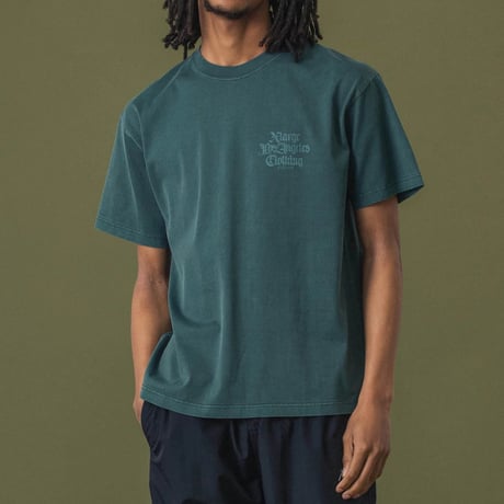 XLARGE | DISCHARGE PRINTED LOGO S/S TEE(GREEN)