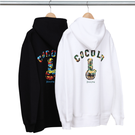 COCOLO BLAND / CAMO BONG HOODIE (BLACK)