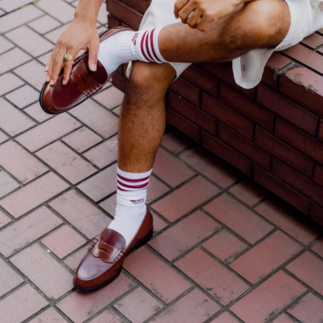 The Kenford Fineshoes | COMBI LOAFERS (DARK BROWN / WINE/Man)