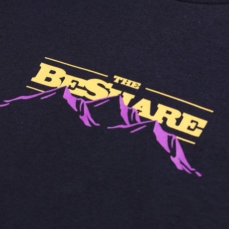 BE-SHARE |Mountain Logo Tee(BLACK)