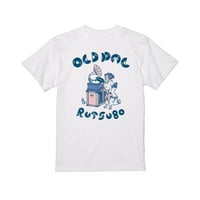 坩堝 (RUTSUBO) | OLD PAL T-SHIRTS (RUTSUBO×YU SUDA）(WHITE)