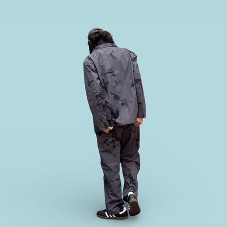 坩堝 (RUTSUBO) |さむばでべるでい DRY TECH PANTS (RUTSUBO×JUN INOUE)(GRAY)