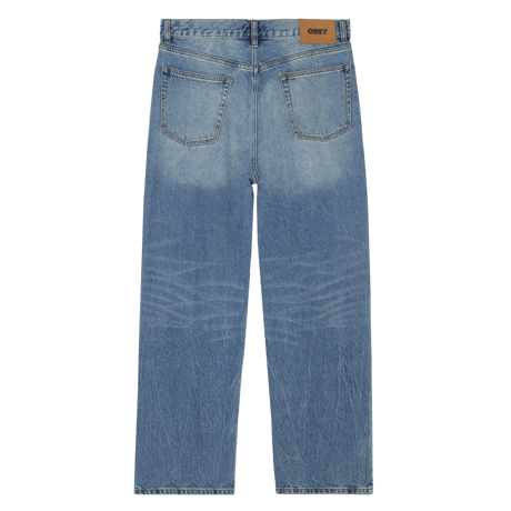 OBEY |CLASSIC BAGGY VINTAGE DENIM(HEAVY VINTAGE LIGHT INDIGO)