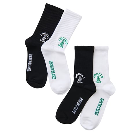 COCOLO BLAND / EMB BONG SOCKS (2 COLOR)