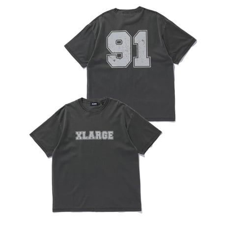 XLARGE | NUMBERING S/S TEE(BLACK)