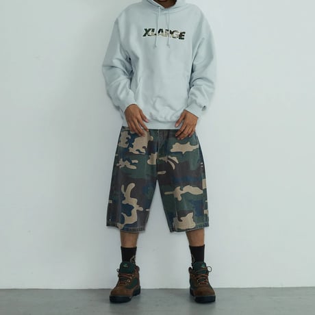 XLARGE | WASHED SHORT PANTS(CAMO)