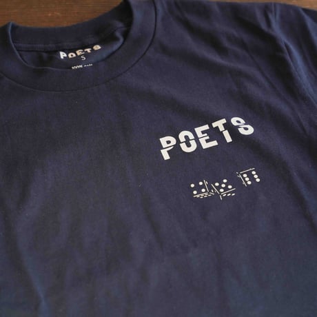 POETS / CEE-LO SCREENED T SHIRT (NAVY)