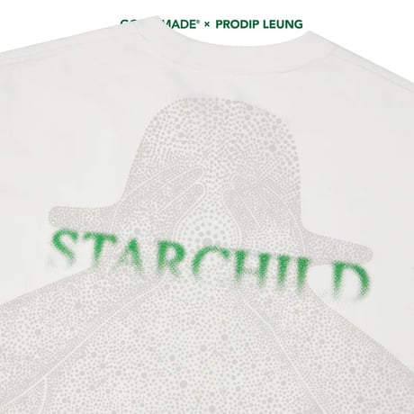 GOOPiMADE |  Prodip Leung - “孤僻” Starchild Tee (White)