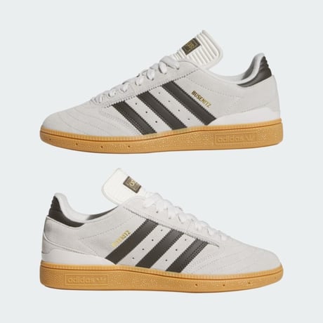 adidas skateboarding / BUSENITZ #IF4617 (Crystal White/Shadow Olive/Gum)