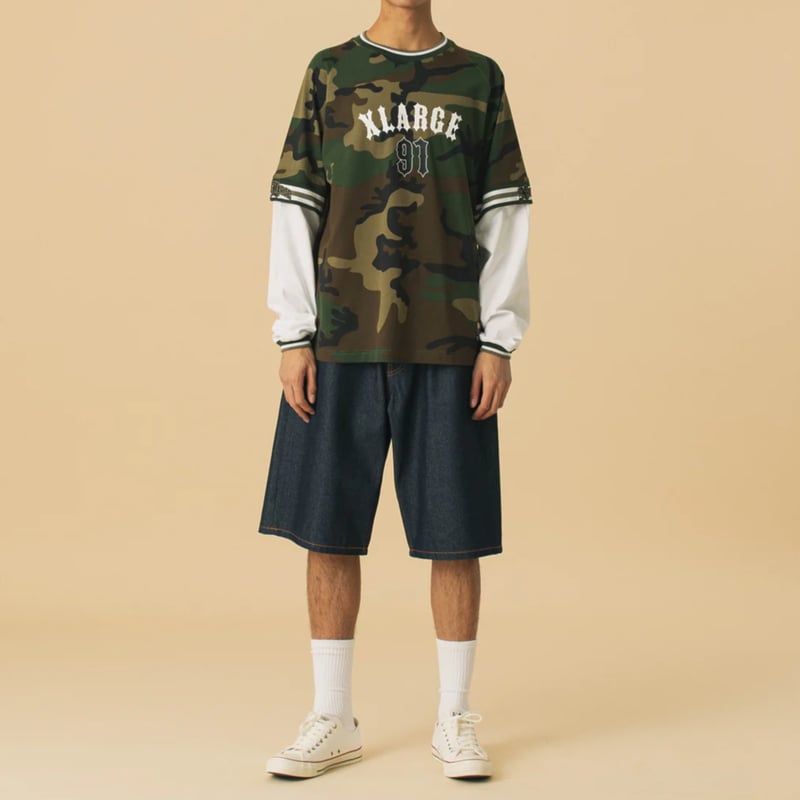 XLARGE | OG DENIM SHORT PANTS(INDIGO) | T.F.L o XLARGE | OG DENIM SHORT PANTS(INDIGO) | T.F.L o