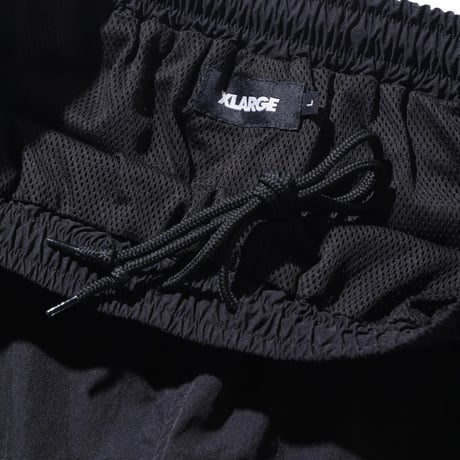 XLARGE | NYLON TRACK PANTS(BLACK)
