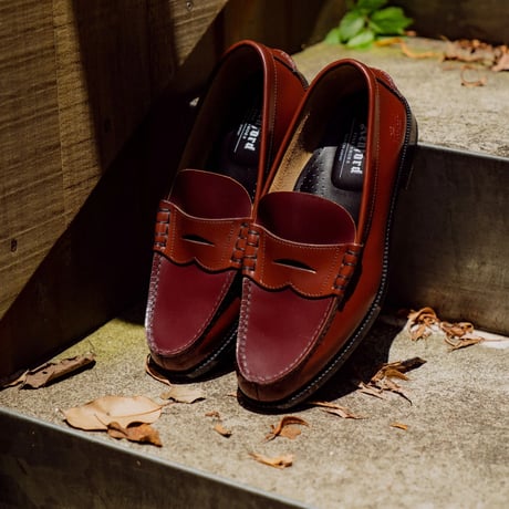 The Kenford Fineshoes | COMBI LOAFERS (DARK BROWN / WINE/Man)