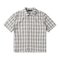 Dime / Plaid Button up Shirt (Gray)