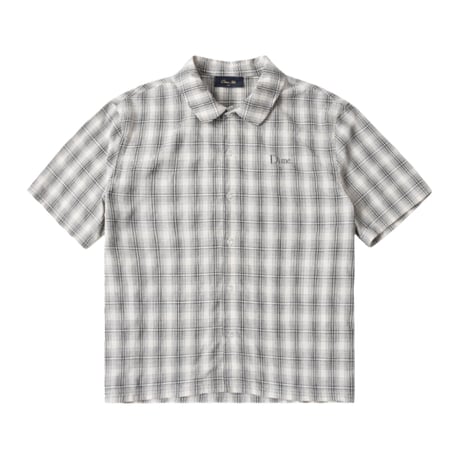 Dime / Plaid Button up Shirt (Gray)