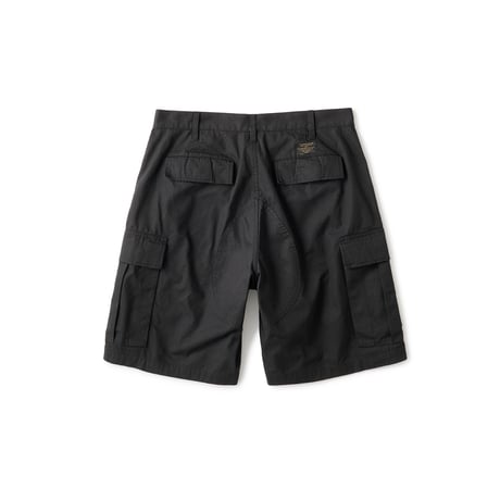 FTC | RIPSTOP CARGO SHORT "BLACK" (FTC026SUMB04)
