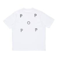 POP TRADING COMPANY / INSIDE LOGO T-SHIRT (WHITE)
