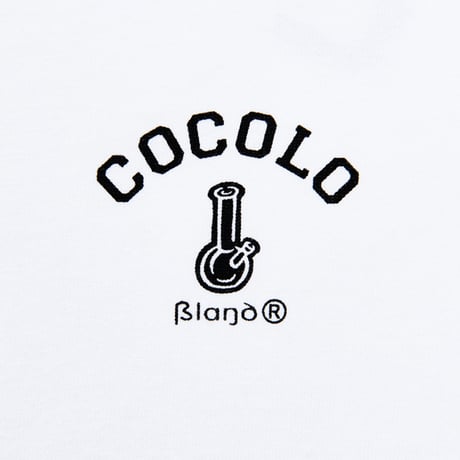 COCOLO BLAND / BACK BONG S/S TEE (WHITE)