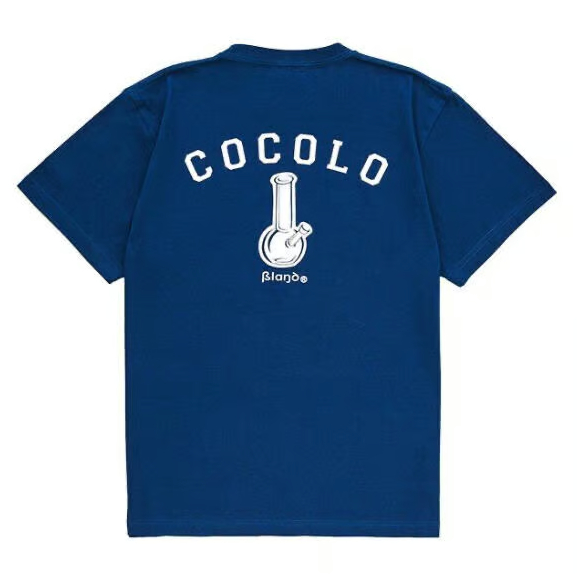 COCOLO BLAND / BACK BONG S/S TEE (CLASSIC BLUE)...