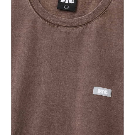 FTC | PIGMENT DYED SMALL LOGO L/S TOP "BROWN" (FTC026SPSH05)