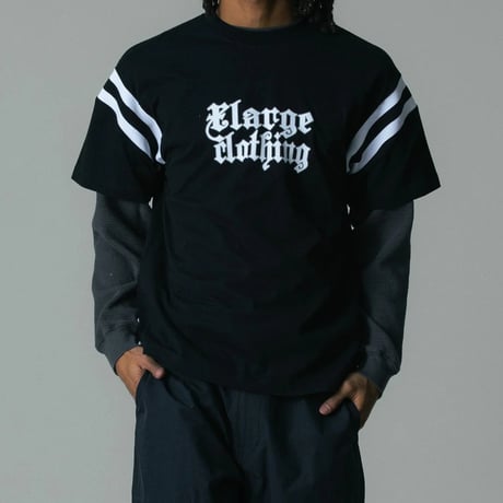 XLARGE | FOOTBALL S/S TEE(BLACK)