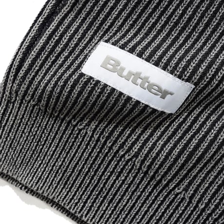 Butter Goods | Bleach Knit Sweater (Black)