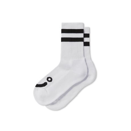 POLAR SKATE CO. / RIB SOCKS - HAPPY SAD (2COLOR)