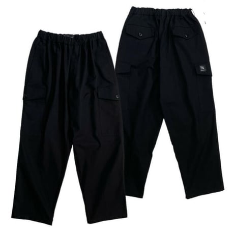 Time For Livin′ / MD CHILLAX CARGO PANTS (BLACK)
