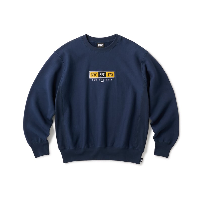 FTC ネイビー トレーナー FTC | BIG CITY CREW NECK 
