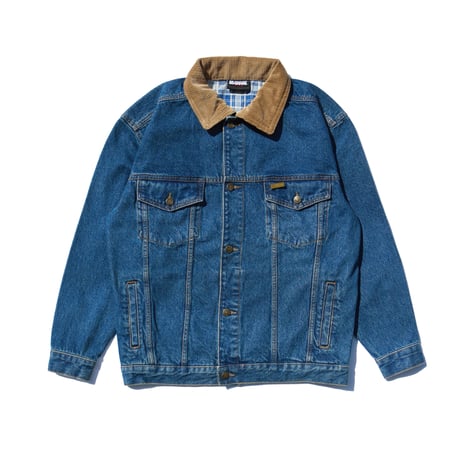 BE-SHARE | Classic Denim Tracker Jacket(Indigo)