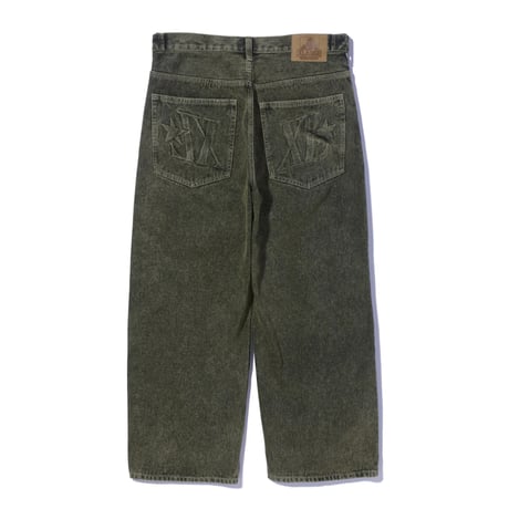 XLARGE | EMBOSSED DENIM PANTS(BEIGE)