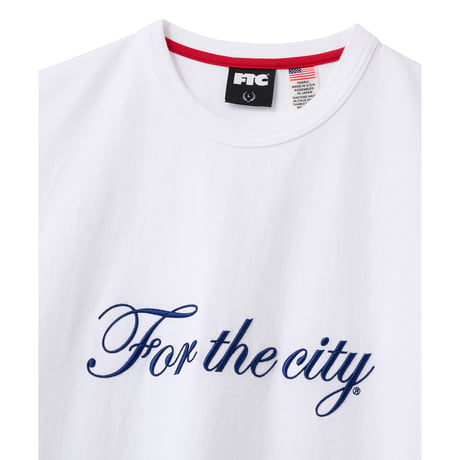 FTC | SCRIPT LOGO TEE "WHITE" (FTC026SPSH09)