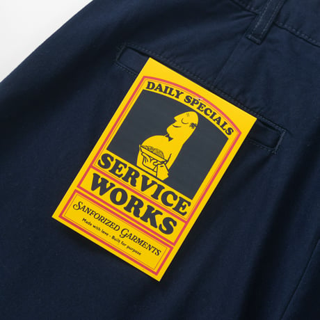 Service Works / Twill Part Timer Shorts (Dark Navy)