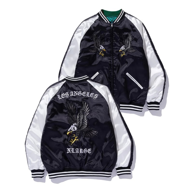ジャケット・アウター xlarge souvenir jacket XLARGE×ED HARDY REVERSIBLE SOUVENIR JACKET – calif（カリフ