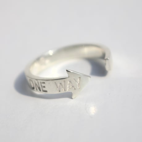 IN-PUT-OUT |ONE WAY Ring (Silver925)