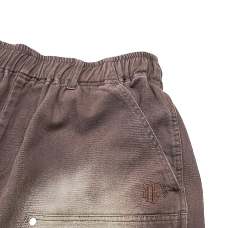 Time For Livin‘ / Double Knee Shorts (Brown)
