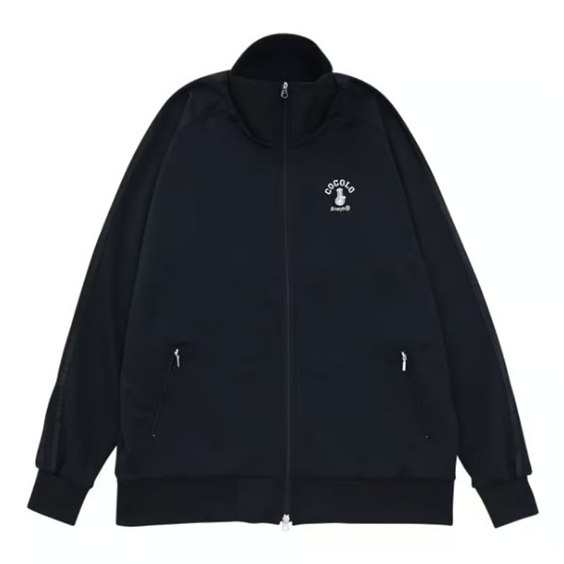 COCOLO BLAND / EMBROIDERY JERSEY TRACK JACKET (