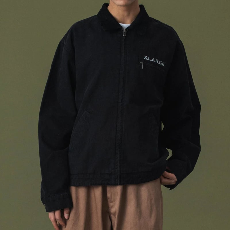 XLARGE | SKULL WORK JACKET(BLACK) | T.F.L onlin