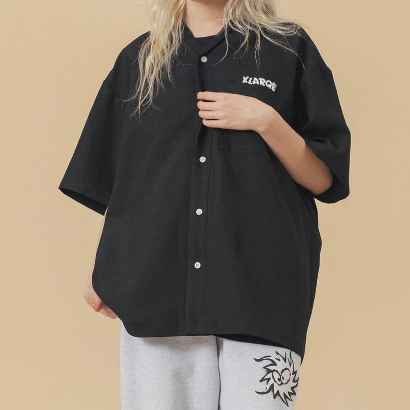 【お得】 XLARGE | DRAWING OG S/S SHIRT (BLACK) | T.F.L o クラフト・布製品