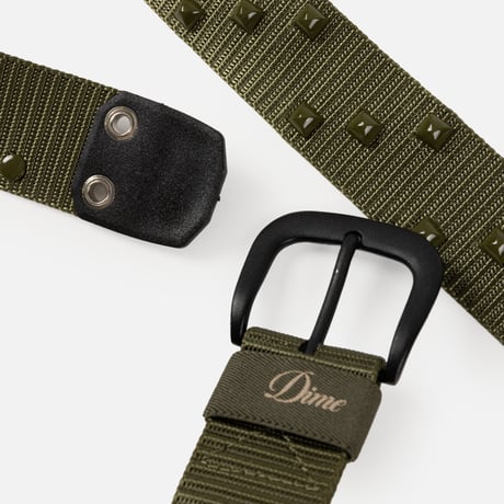 Dime / Studded Belt (Army Green)