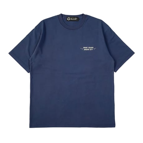 Time For Livin′ / Sign Painting S/S Tee (Navy)
