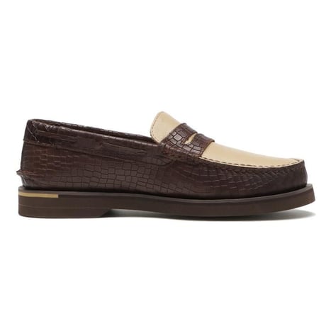 SPERRY TOPSIDER| A/O PENNY DC (CROC BROWN)