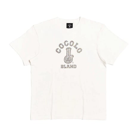 COCOLO BLAND / RHINESTONE BONG S/S TEE (WHITE)