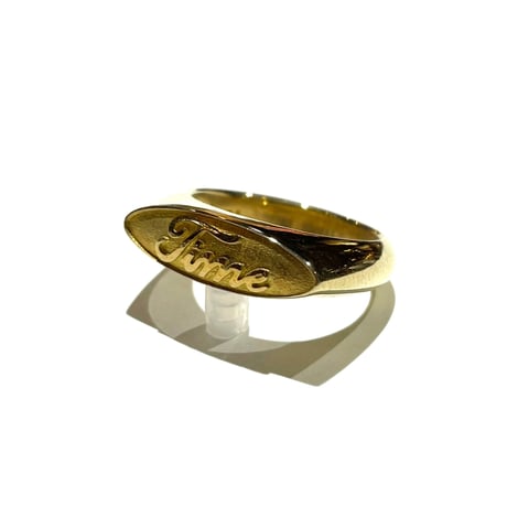 Time For Livin‘ / "MOTOR" LOGO RING (BRASS)