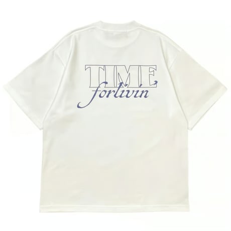 Time For Livin′ / CR LOGO S/S TEE (WHITE)