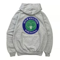 SOUR SOLUTION / SOUR CLUB HOOD (HEATHER GREY)