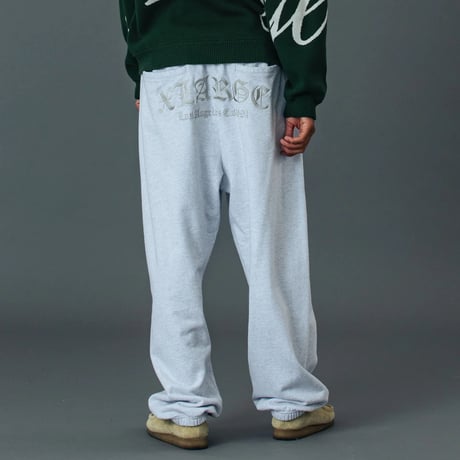 XLARGE | OLD ENGLISH SWEAT PANTS(ASH)