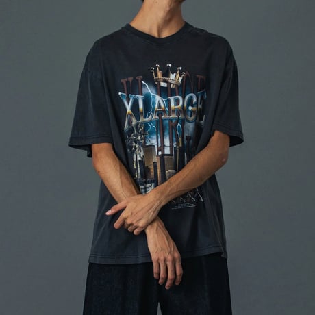XLARGE | CITYSCAPE S/S TEE(BLACK)