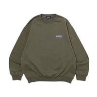 XLARGE | NAGOYA OVERLAP LOGOCREWNECK SWEATSHIRT(OLIVE)