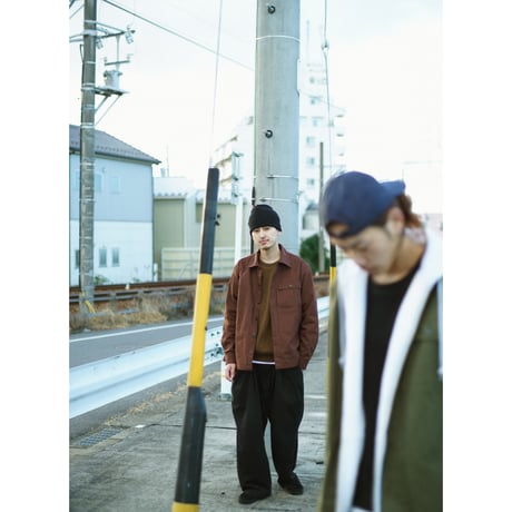 Time For Livin' / HUNTING COVERALL JACKET (BROWN)